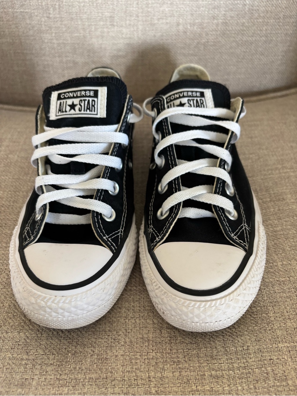 Converse unixes Black & White Low Top Sneakers